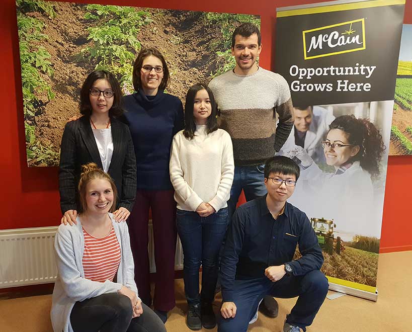 Mccain foods interns agriculture