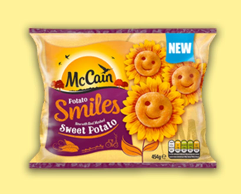 McCain sweet potato Smiles