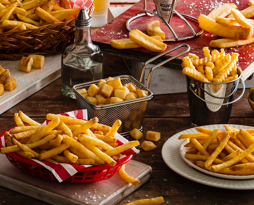Selection of McCain food