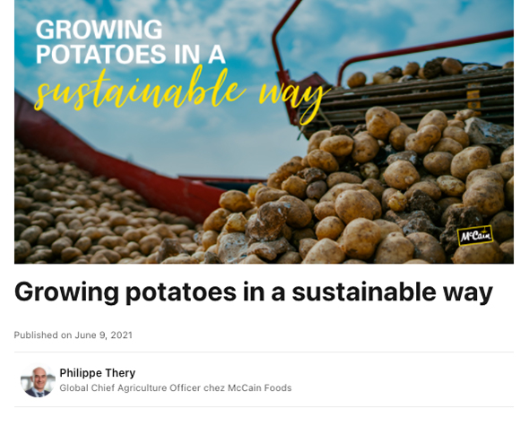Philippe Thery - Growing potatoes in a sustainable way