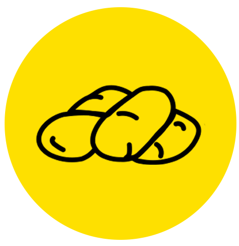 Icon of potatoes