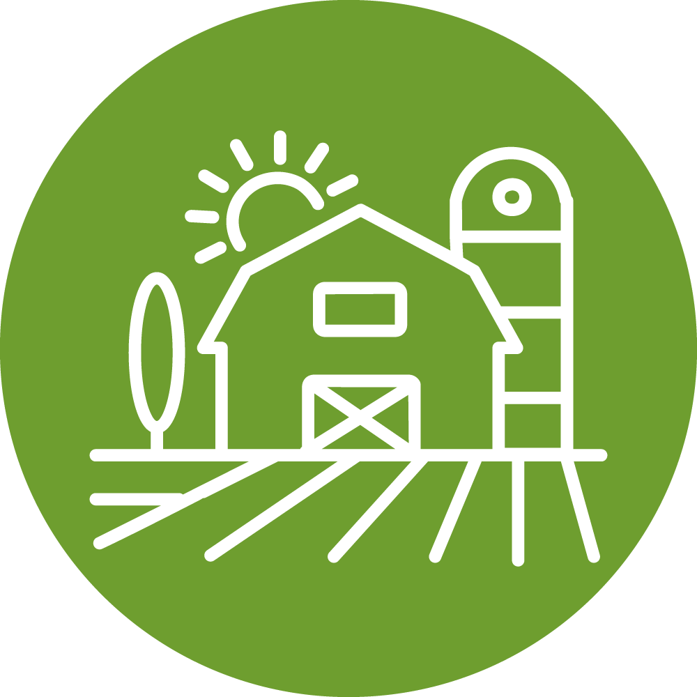 Icon of farm