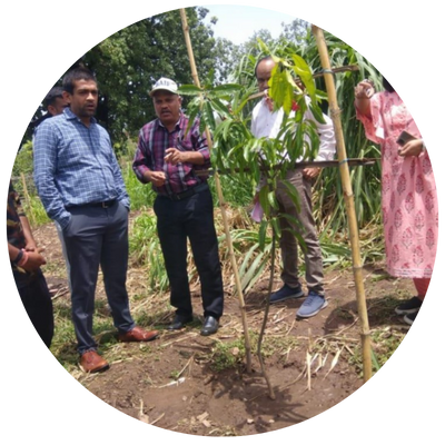 Group of people as part of community work