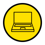 Icon of laptop