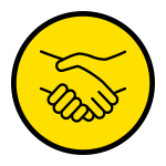 Icon of shaking hands