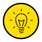 Icon of lightbulb