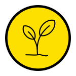Icon of plant in ground