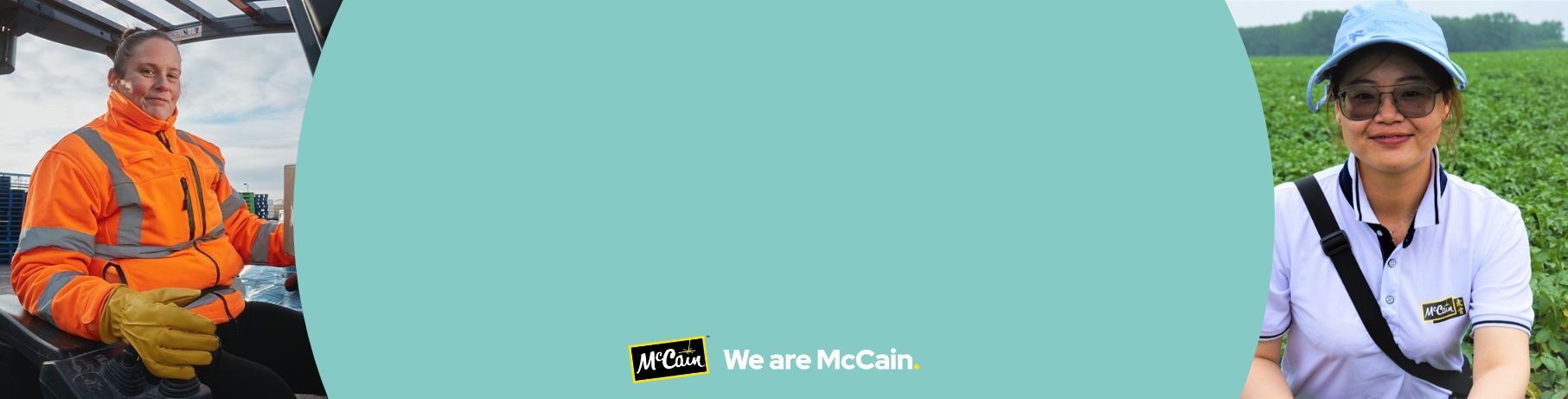 McCain team members - in factory and farming environments
