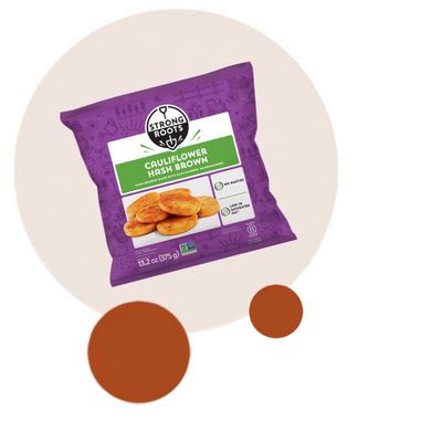 Bag of Strong Roots Cauliflower Hash Brown